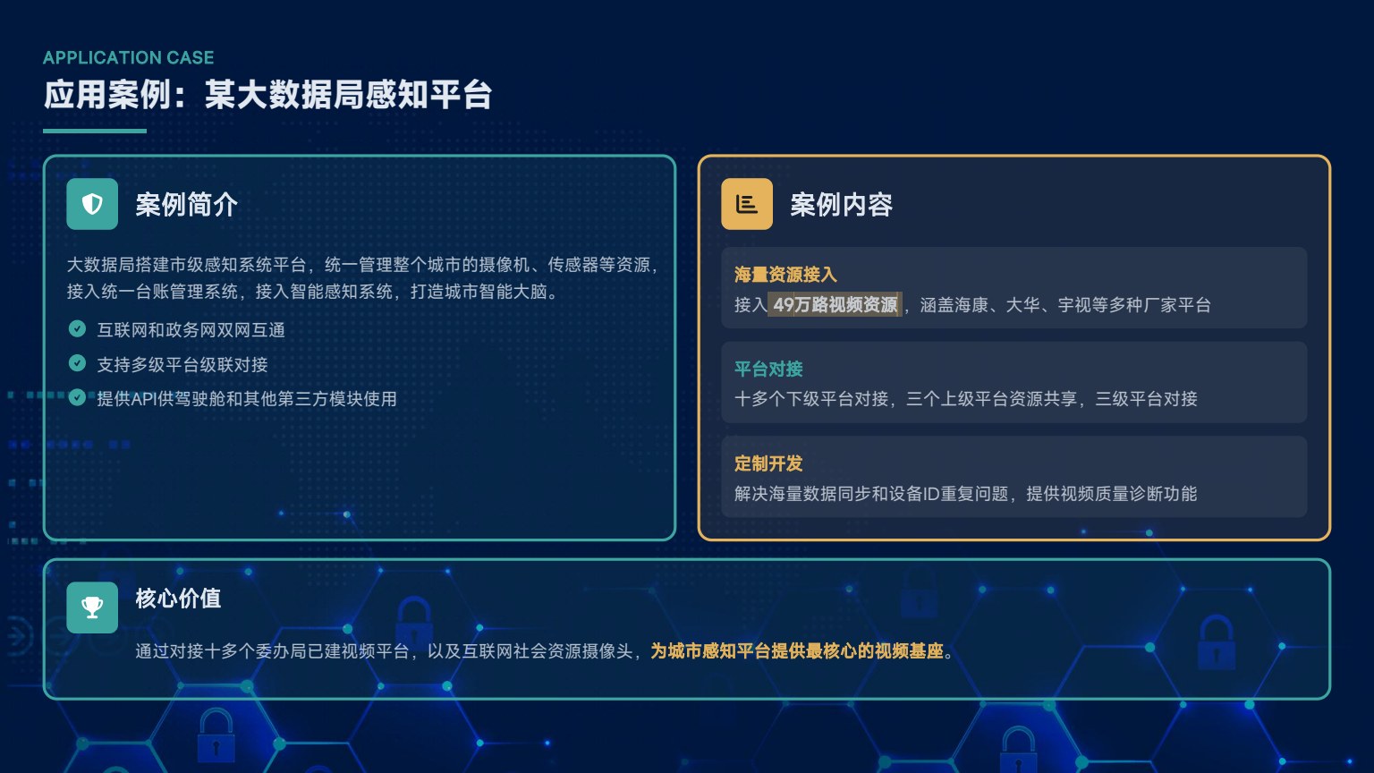 某大数据局感知平台